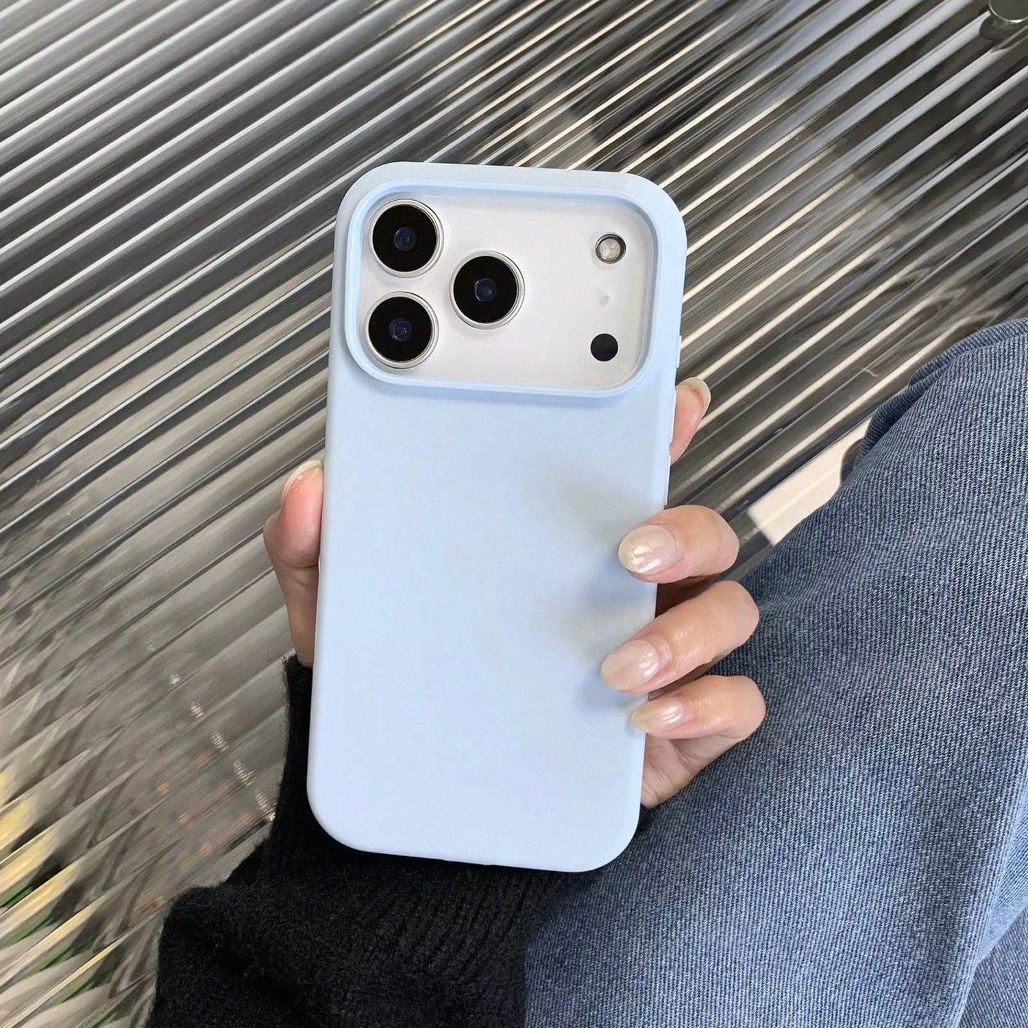 Liquid Silicone 3-Layer Full Coverage Soft Rubber Phone Case Compatible With IPhone 17 Pro 17 Pro Max 17, Fresh Summer Color, Shockproof Protective Shell With Anti-Scratch Microfiber Lining, Compatibl