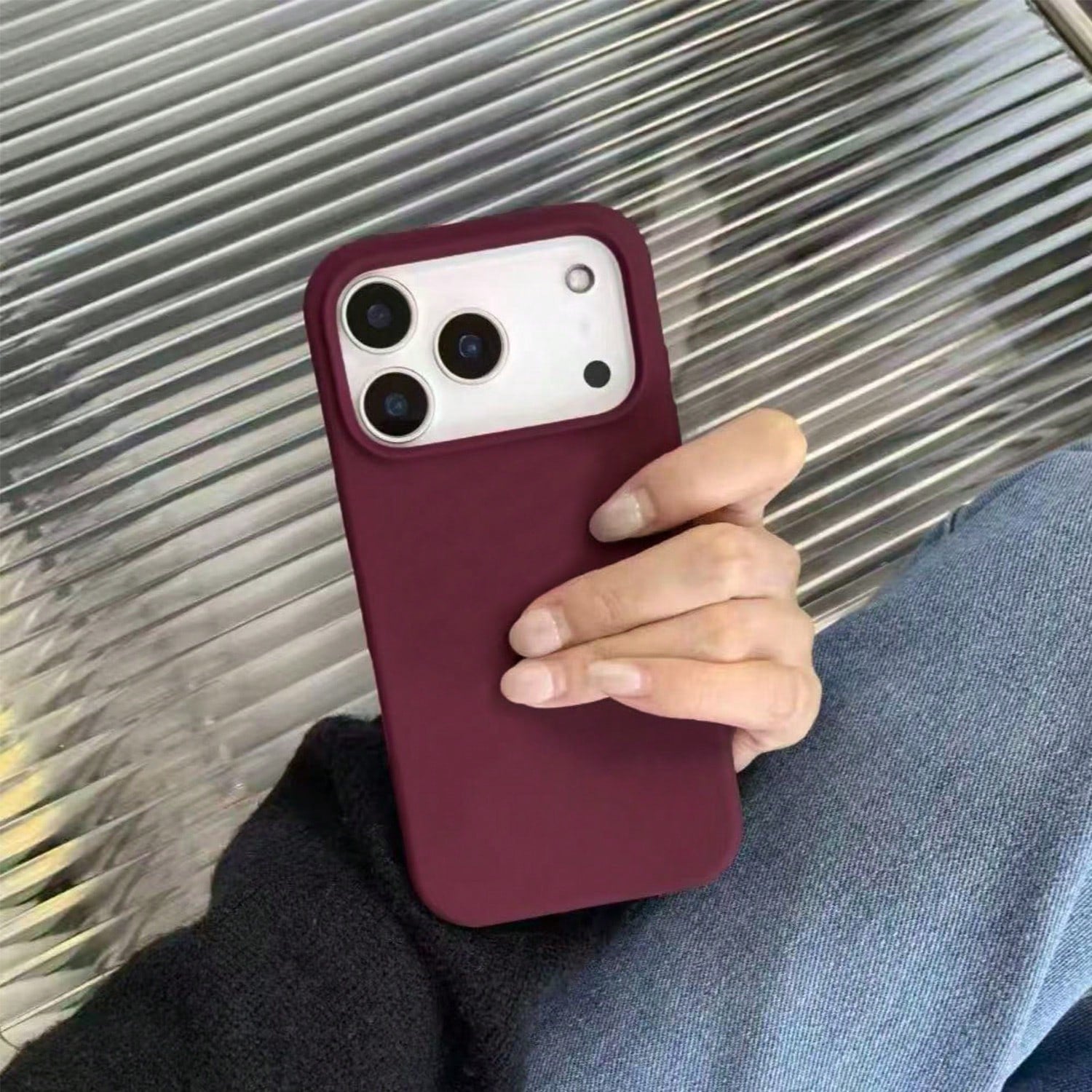Liquid Silicone 3-Layer Full Coverage Soft Rubber Phone Case Compatible With IPhone 17 Pro 17 Pro Max 17, Fresh Summer Color, Shockproof Protective Shell With Anti-Scratch Microfiber Lining, Compatibl