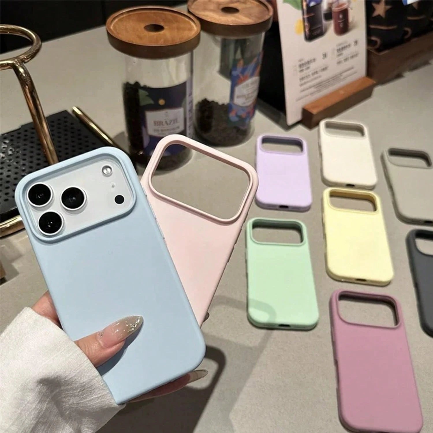 Liquid Silicone 3-Layer Full Coverage Soft Rubber Phone Case Compatible With IPhone 17 Pro 17 Pro Max 17, Fresh Summer Color, Shockproof Protective Shell With Anti-Scratch Microfiber Lining, Compatibl