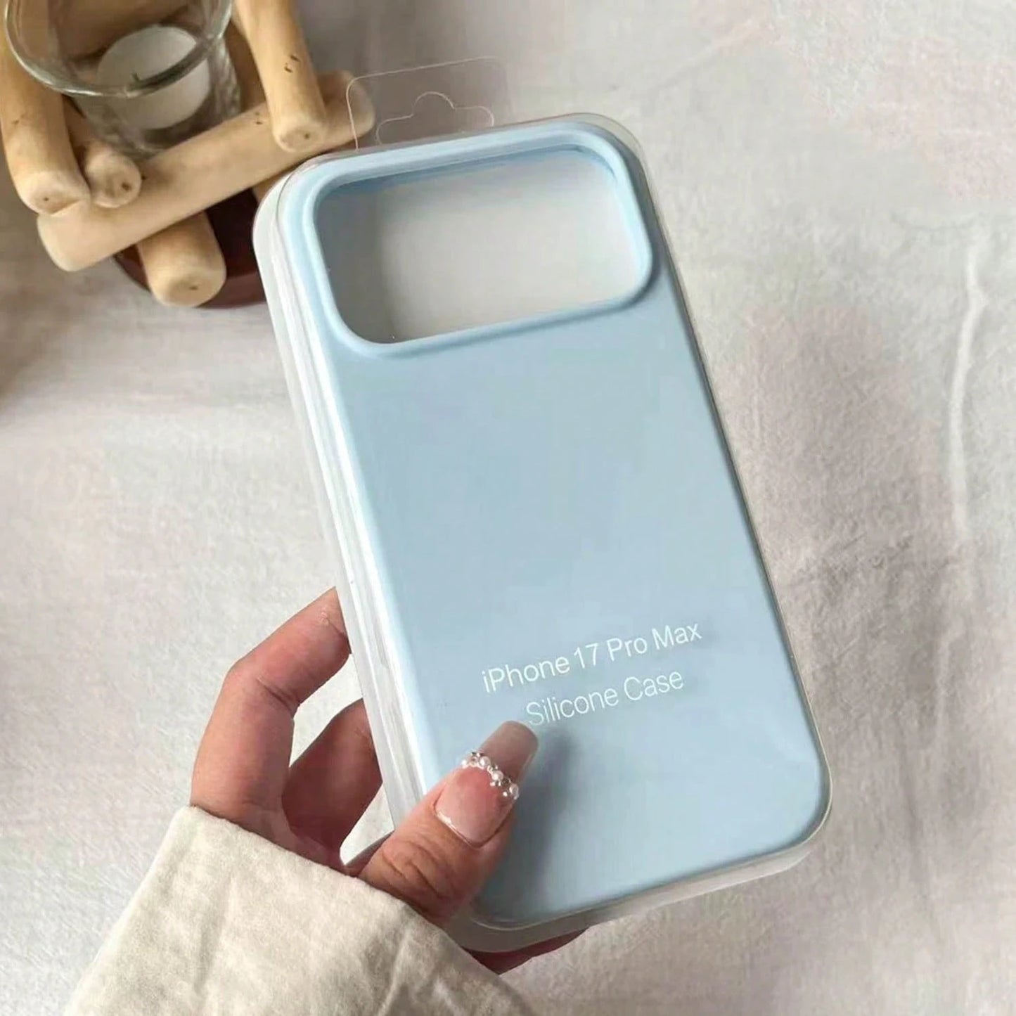 Liquid Silicone 3-Layer Full Coverage Soft Rubber Phone Case Compatible With IPhone 17 Pro 17 Pro Max 17, Fresh Summer Color, Shockproof Protective Shell With Anti-Scratch Microfiber Lining, Compatibl