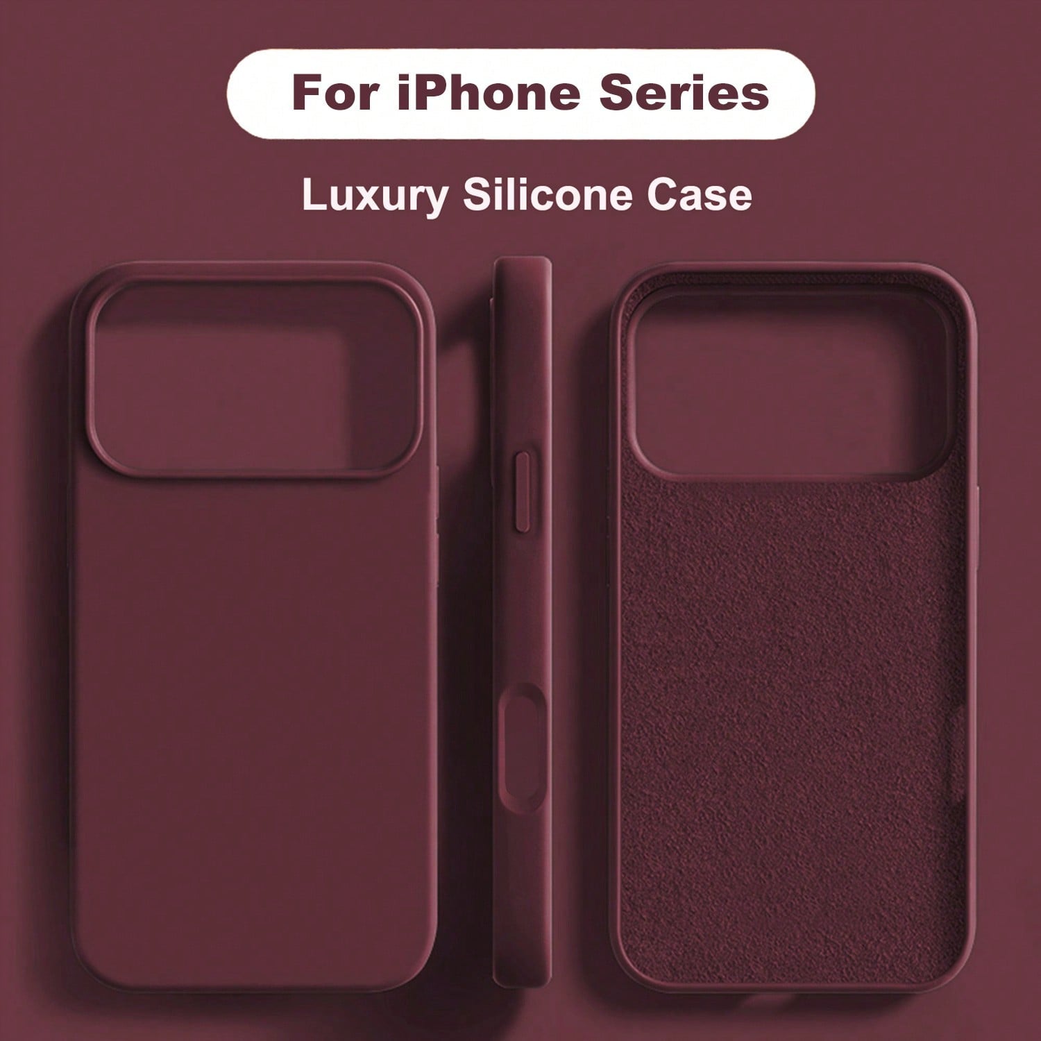 Liquid Silicone 3-Layer Full Coverage Soft Rubber Phone Case Compatible With IPhone 17 Pro 17 Pro Max 17, Fresh Summer Color, Shockproof Protective Shell With Anti-Scratch Microfiber Lining, Compatibl