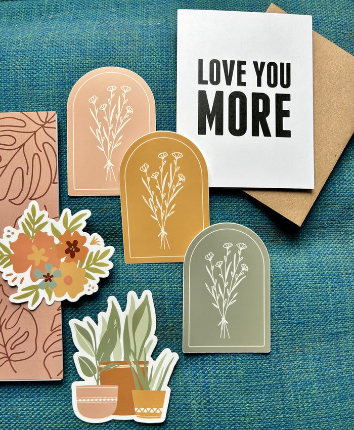 Love You More Greeting Card