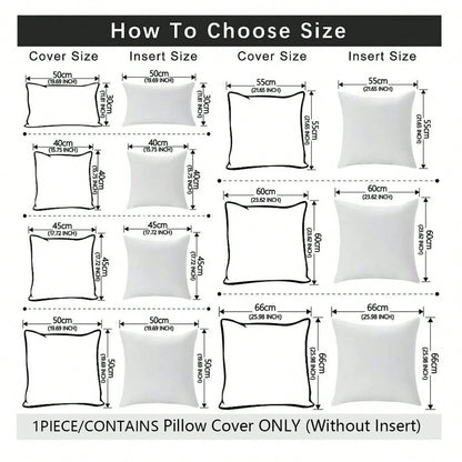 Luxurious Velvet Solid Color Pillowcase With No Filling, Soft Texture And Plain Ideal For Decorating Sofas, Living Rooms, Bedrooms, Floors, Benches, Cars, Offices, Cafes And Other Leisure Places, Not