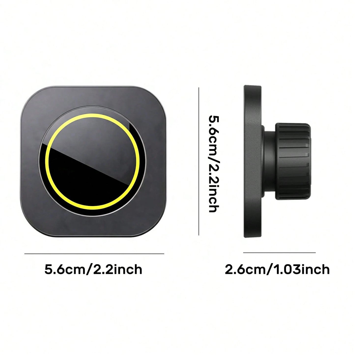 MagSafe Phone Mount (Left-Hand Drive Model) Compatible For Tesla For Model 3 Highland 2024 2025, For Model Y Juniper 2025 2026, Car Magnetic Phone Holder For Model Y/3 Accessories 2025 (Include 1 PC E