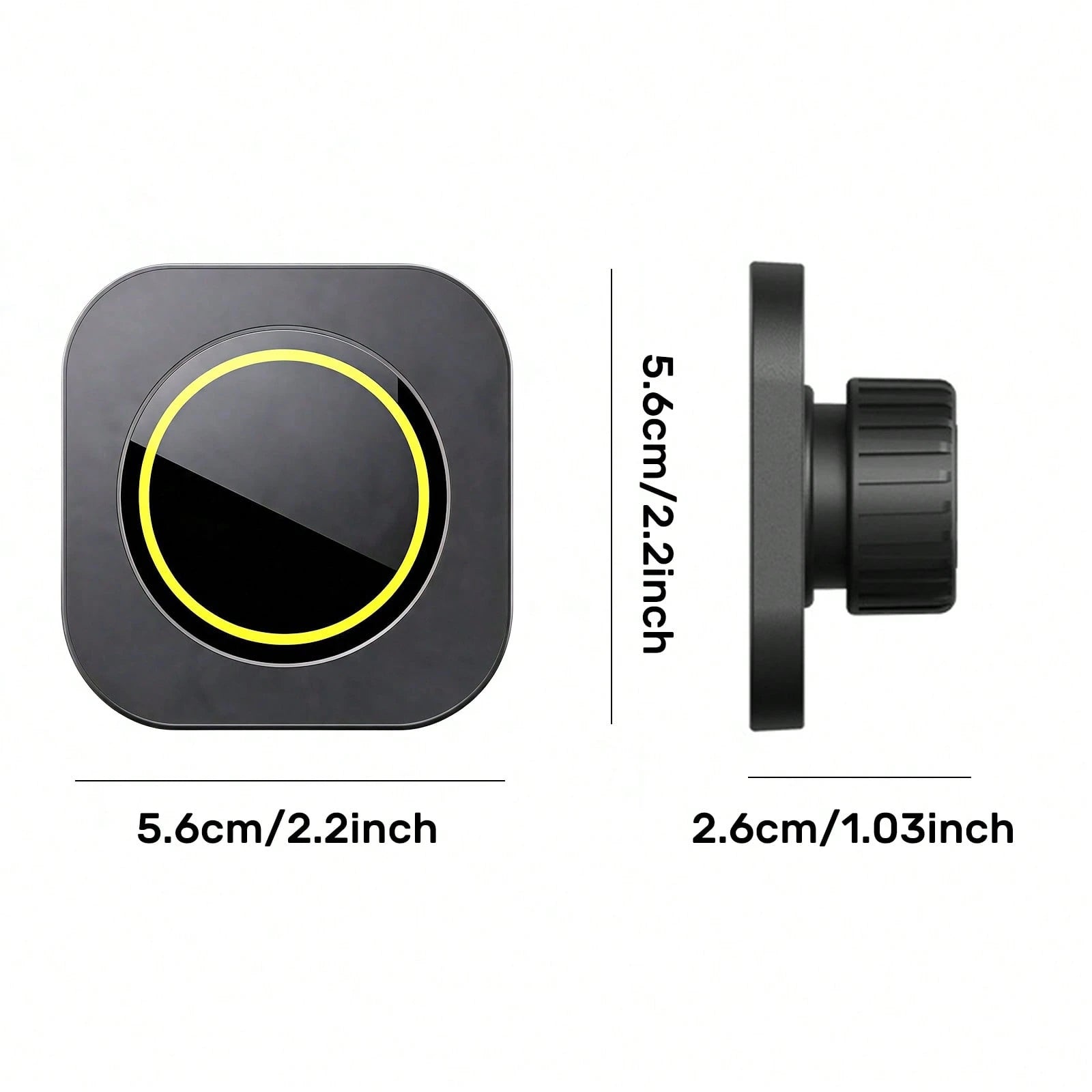 MagSafe Phone Mount (Left-Hand Drive Model) Compatible For Tesla For Model 3 Highland 2024 2025, For Model Y Juniper 2025 2026, Car Magnetic Phone Holder For Model Y/3 Accessories 2025 (Include 1 PC E