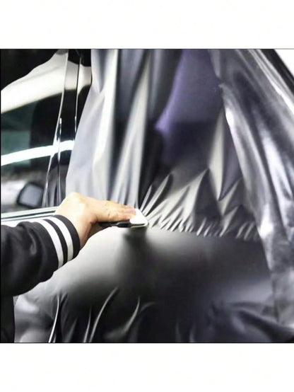 Matte Black Full Car Body Wrap Film, Self-Adhesive Protective Decal Sticker For DIY Car Modification