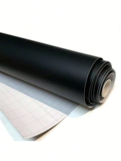 Matte Black Full Car Body Wrap Film, Self-Adhesive Protective Decal Sticker For DIY Car Modification
