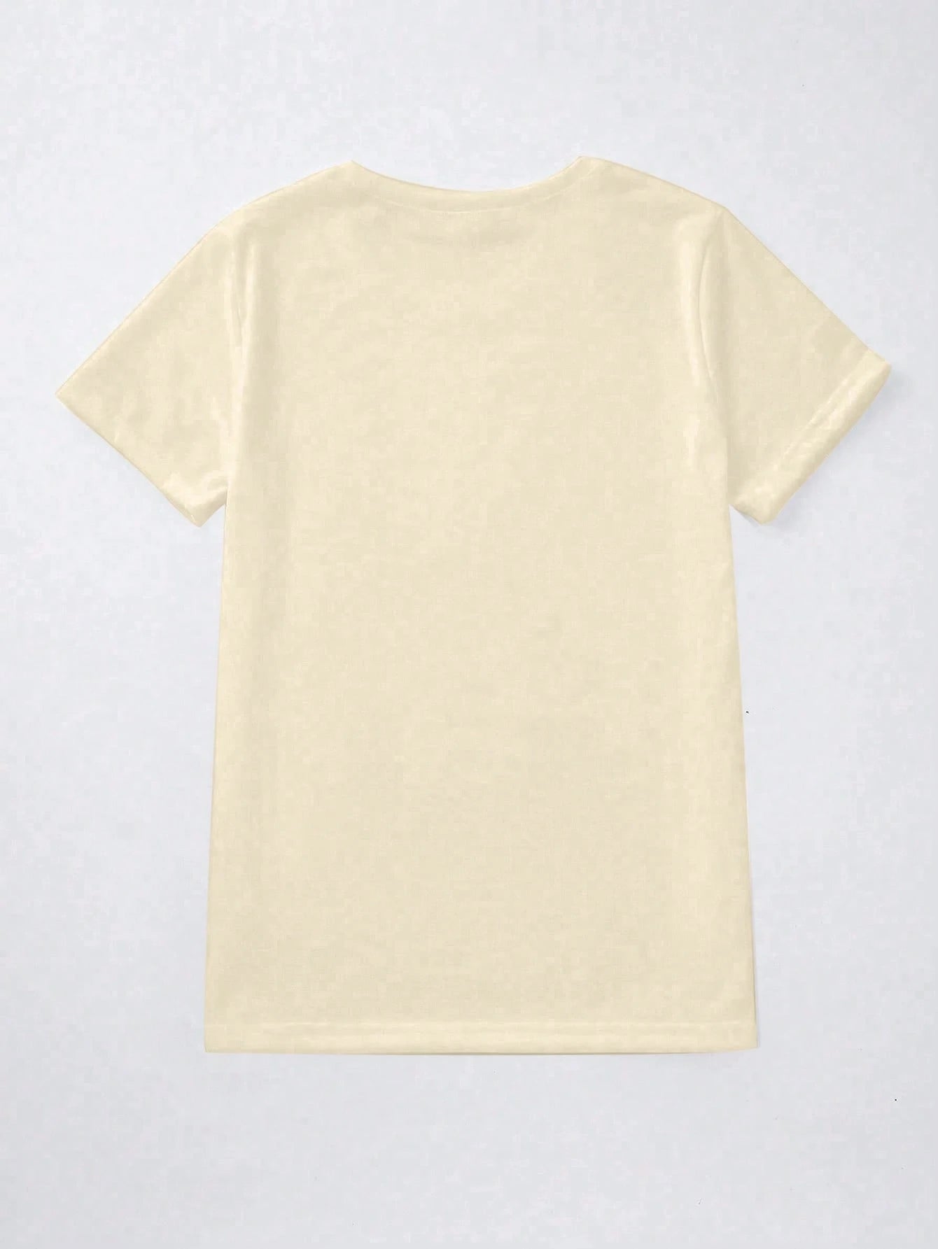 Maweii Plus Size Round Neck Short Sleeve Fashionable Printed T-Shirt, Versatile For Summer Daily Wear Club White Smart Casual