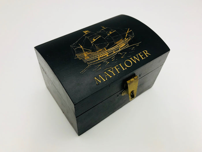 Mayflower Black Treasure Chest