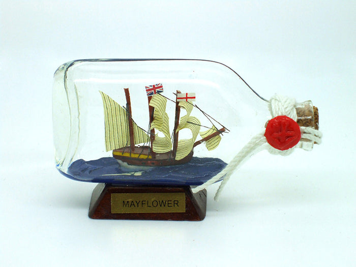Mayflower Ship In Bottle