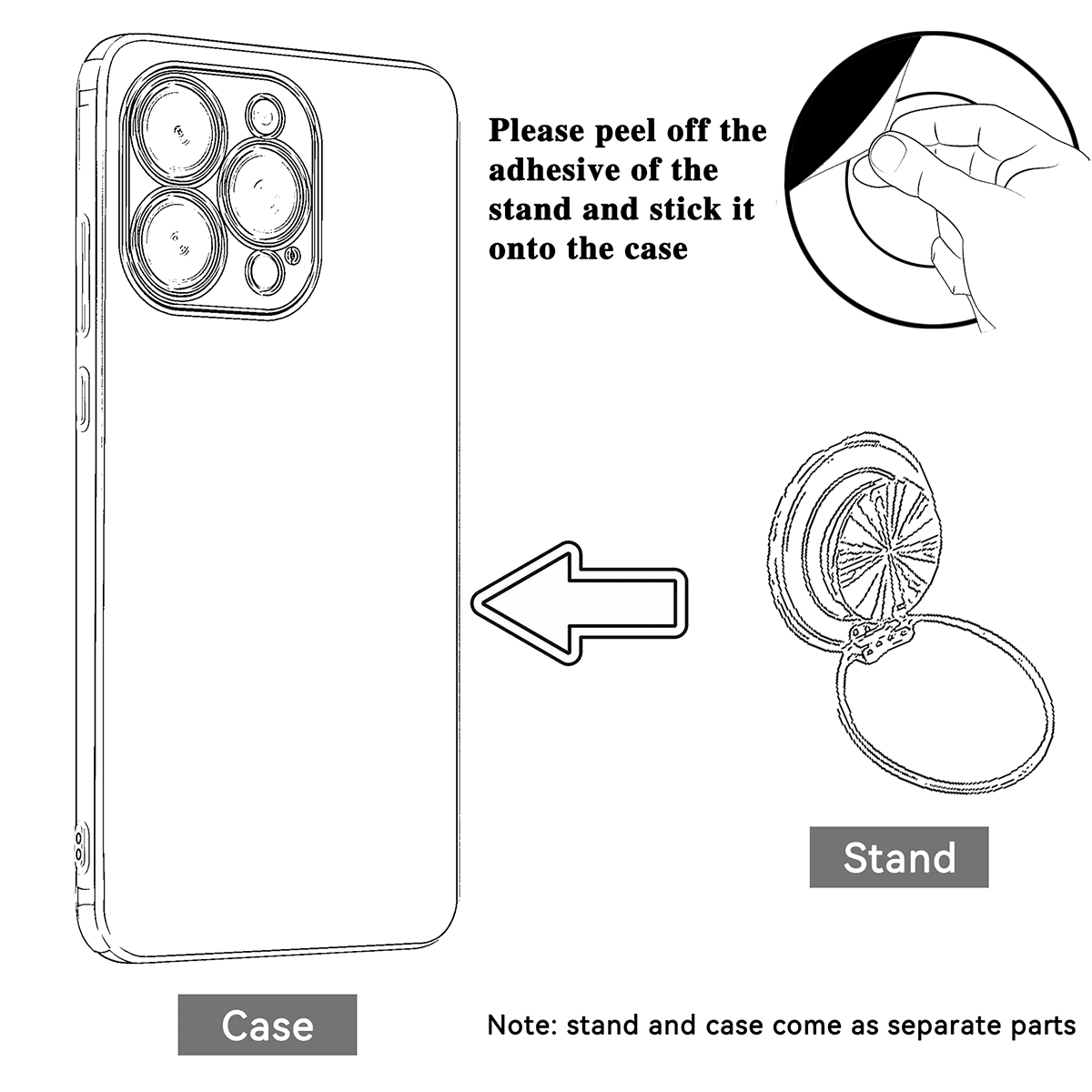 MewTrek Luxury Electroplated Silver Phone Case With Makeup Mirror Stand, Decorated With Shiny Rhinestones, Made Of Silicone Material, Shock-Proof And Drop-Resistant, Compatible With IPhone 16/16e/16 P