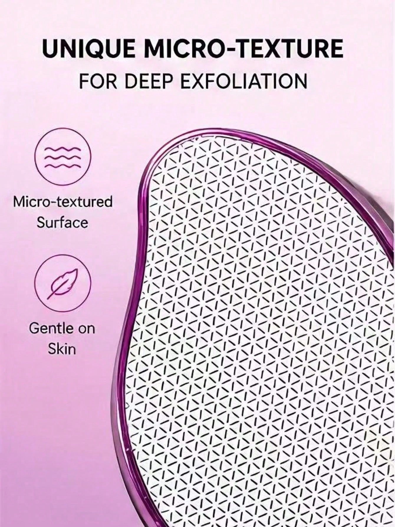 Micro-Crystal Hair Removal Brush- A Multi-Functional Upgraded Crystal Hair Removal Tool, Manual Care Product. It Effectively Removes Old Dead Skin Cells, Suitable For Hair Removal On Arms, Legs And B