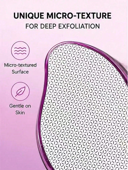 Micro-Crystal Hair Removal Brush- A Multi-Functional Upgraded Crystal Hair Removal Tool, Manual Care Product. It Effectively Removes Old Dead Skin Cells, Suitable For Hair Removal On Arms, Legs And B