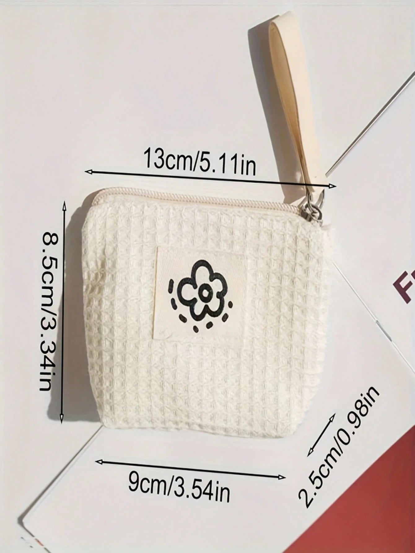 Mini Cute Cartoon Coin Purse, Portable Lipstick/Cosmetic Bag, Earphone & Cable Organizer,For Holiday Beach, Bathroom Collection, Bedroom Collection, Large Capacity,Makeup Bag