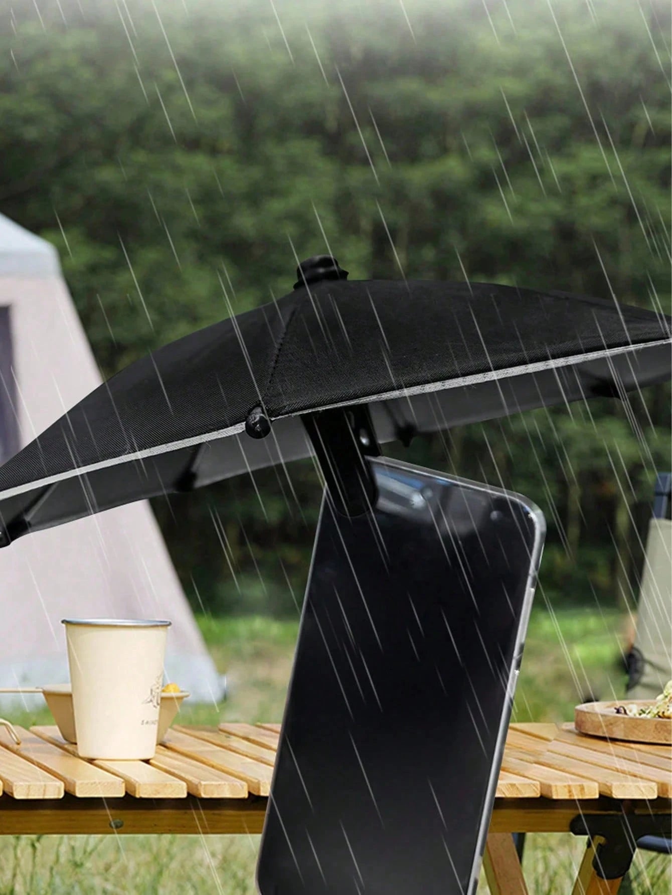 Mini Phone Sun Shade, Portable Phone Sun Shield, Phone Sun Umbrella, Suitable For Phones, Kindle, Navigation Devices In Sunlight, Anti-Glare And Anti-UV, Protects Phone From Rain And Sunlight, Travel