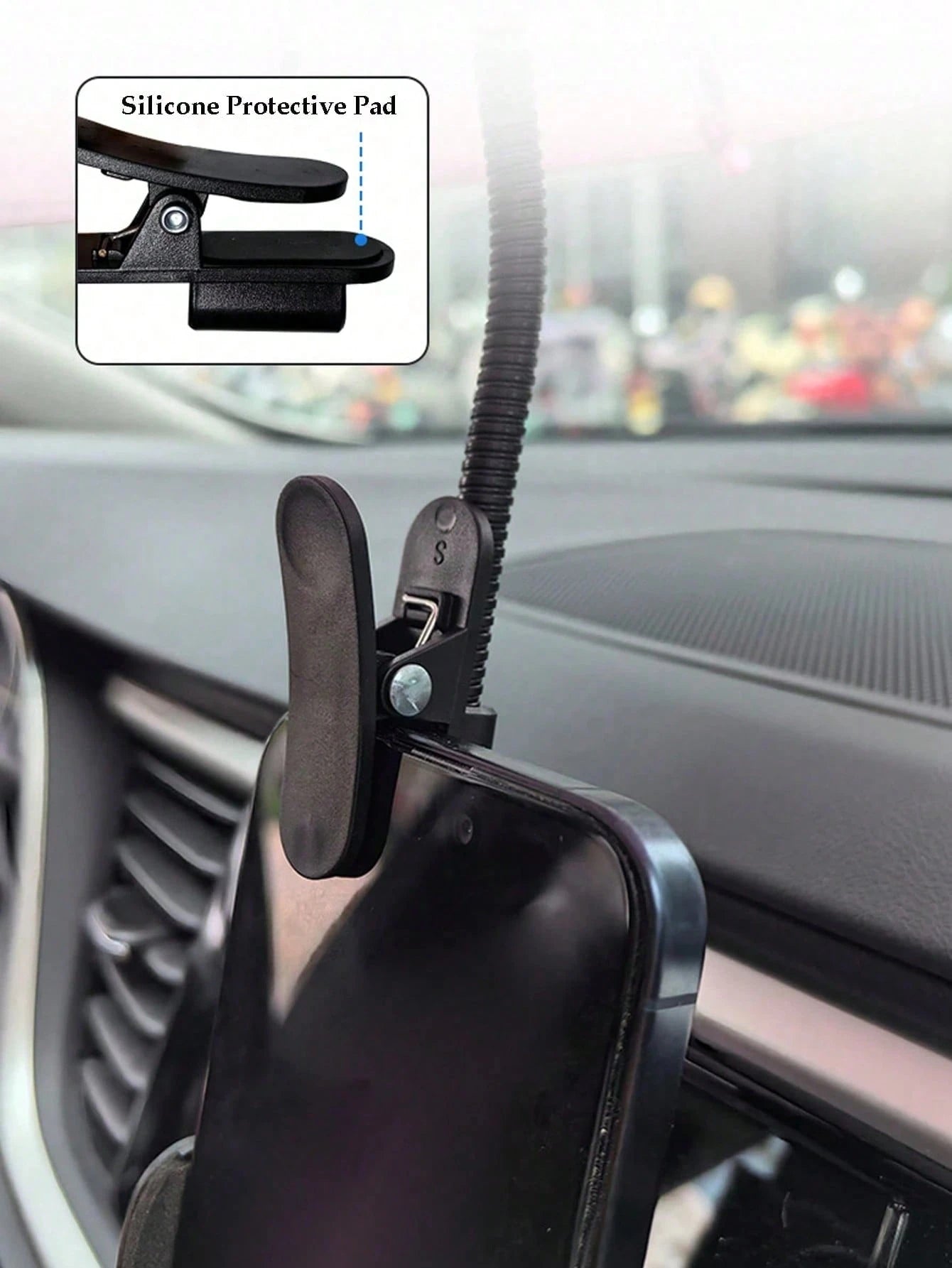 Mini Phone Sun Shade, Portable Phone Sun Shield, Phone Sun Umbrella, Suitable For Phones, Kindle, Navigation Devices In Sunlight, Anti-Glare And Anti-UV, Protects Phone From Rain And Sunlight, Travel