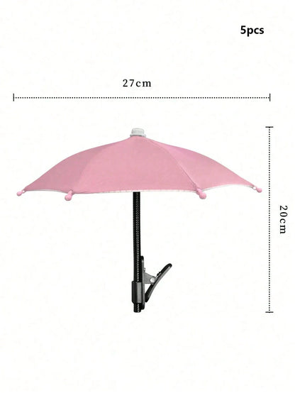 Mini Phone Sun Shade, Portable Phone Sun Shield, Phone Sun Umbrella, Suitable For Phones, Kindle, Navigation Devices In Sunlight, Anti-Glare And Anti-UV, Protects Phone From Rain And Sunlight, Travel