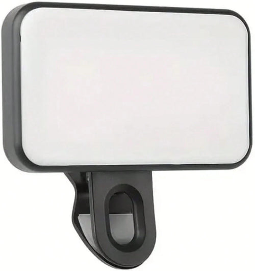 Mini Portable Clip-On LED Selfie Fill Light Soft Flawless Skin Lighting, Compatible With All Phones For Mobile Photography Makeup Selfies Content Shooting 9DHP