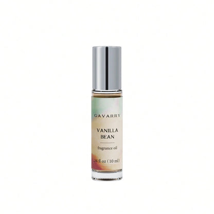 Mini Women's Fragrance Oil, Vanilla Roll-On Long Lasting Aromatherapy, Easy-To Carry,Work,Wedding,Travel,Christmas Gift.