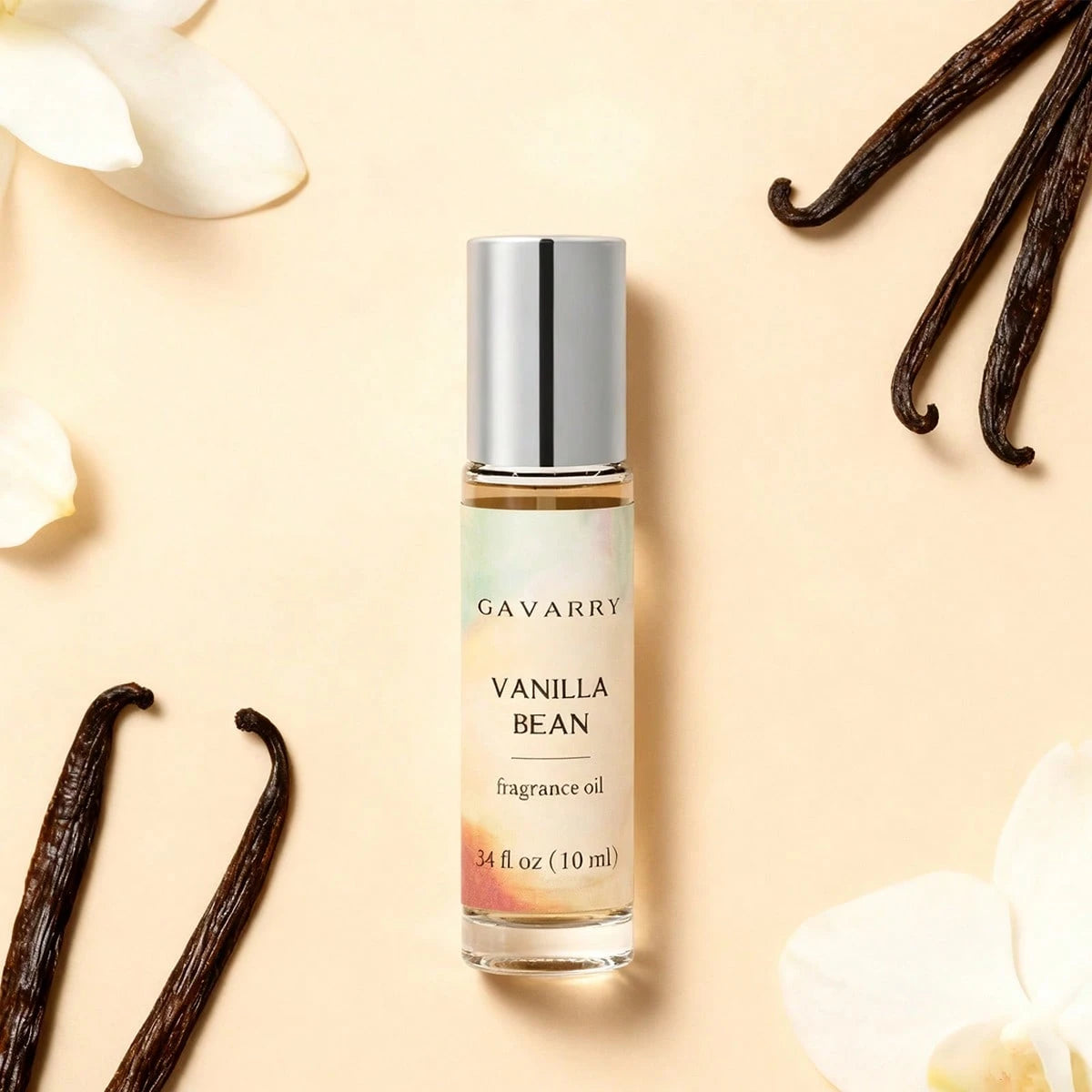Mini Women's Fragrance Oil, Vanilla Roll-On Long Lasting Aromatherapy, Easy-To Carry,Work,Wedding,Travel,Christmas Gift.