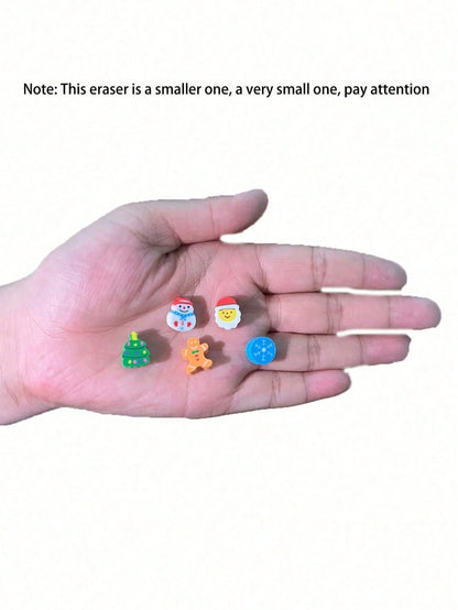 MINKOJA 200pcs Mini Animal Eraser- Various Cartoon Small Erasers For Classroom Rewards, Party Gifts And Fun School Supplies, Various Colors And Designs, Fun Learning Tools| Fun Design| Durable Eras