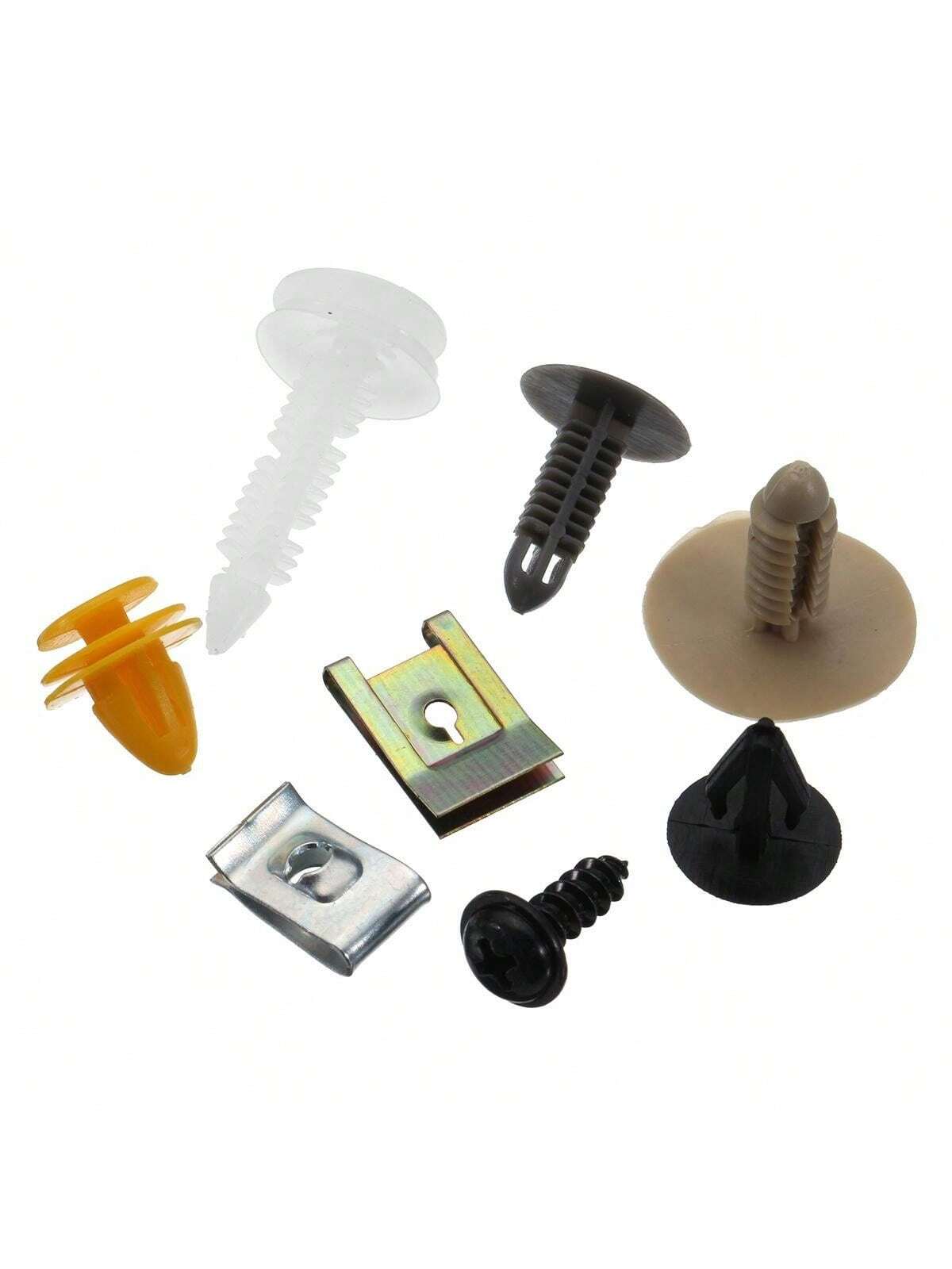 Mixed Auto Fastener Vehicle Car Bumper Clips Retainer Fastener Rivet Door Panel Liner Universal Fit All Car-1000/800/500/300/100PCS