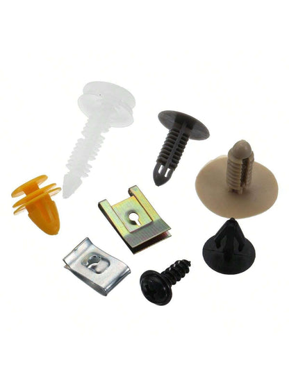 Mixed Auto Fastener Vehicle Car Bumper Clips Retainer Fastener Rivet Door Panel Liner Universal Fit All Car-1000/800/500/300/100PCS