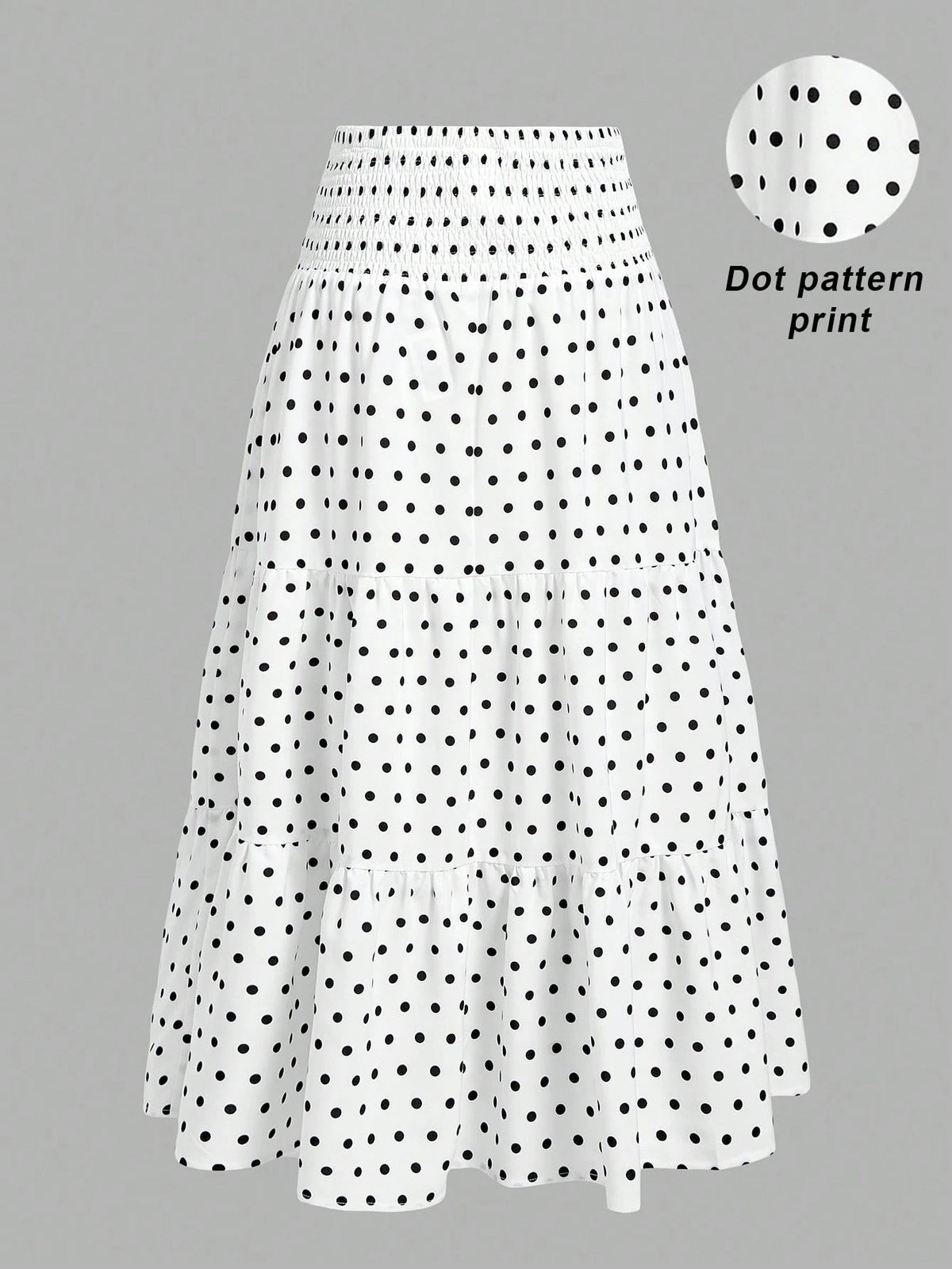 MOD Casual Vacation Style Plaid Bubble Crinkle Skirt For Women, Suitable For Summer Vacation Chic Dress