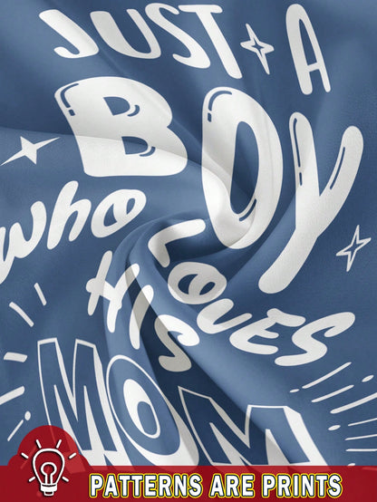 ModeFlare Wear Baby Boys' Casual Letter Printed Romper, Summer