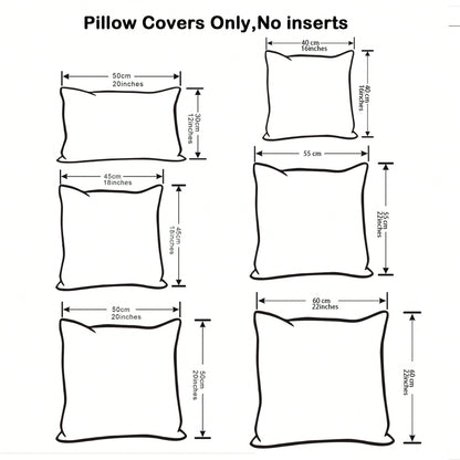 Modern Minimalist Bamboo Knot Chenille Throw Pillow Cover, Suitable For Bedroom, Sofa, Car Seat Backrest, All Season