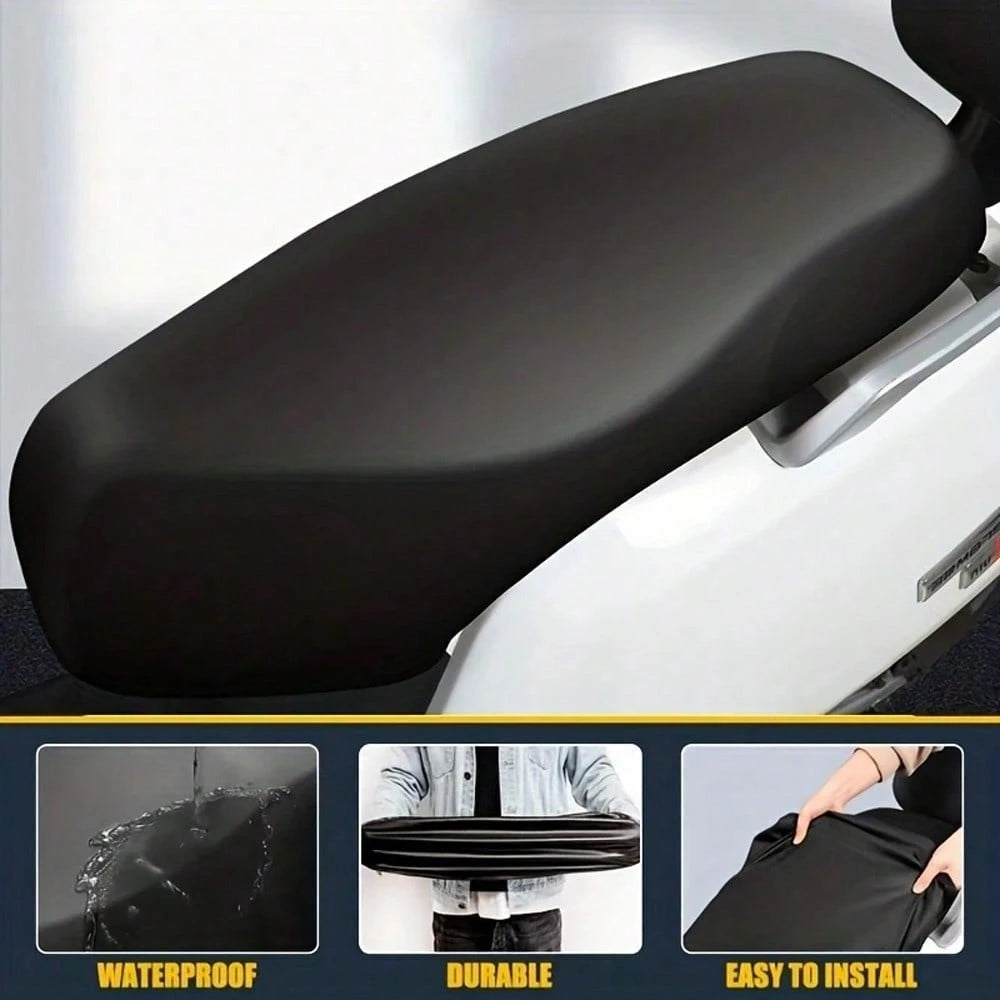 Motorcycle Seat Cover Waterproof Dustproof Rainproof Sunproof Motorcycle Scooter Seat Cover Seat Cover Protective Cover Accessories