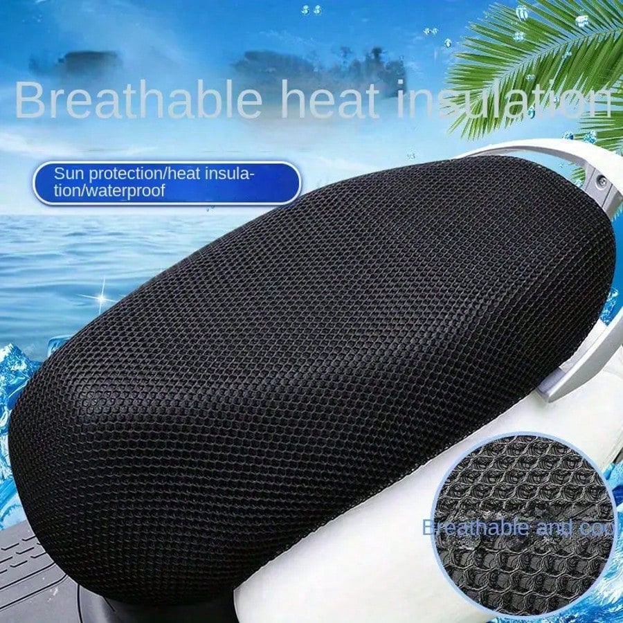 Motorcycle Seat Cover Waterproof Dustproof Rainproof Sunproof Motorcycle Scooter Seat Cover Seat Cover Protective Cover Accessories