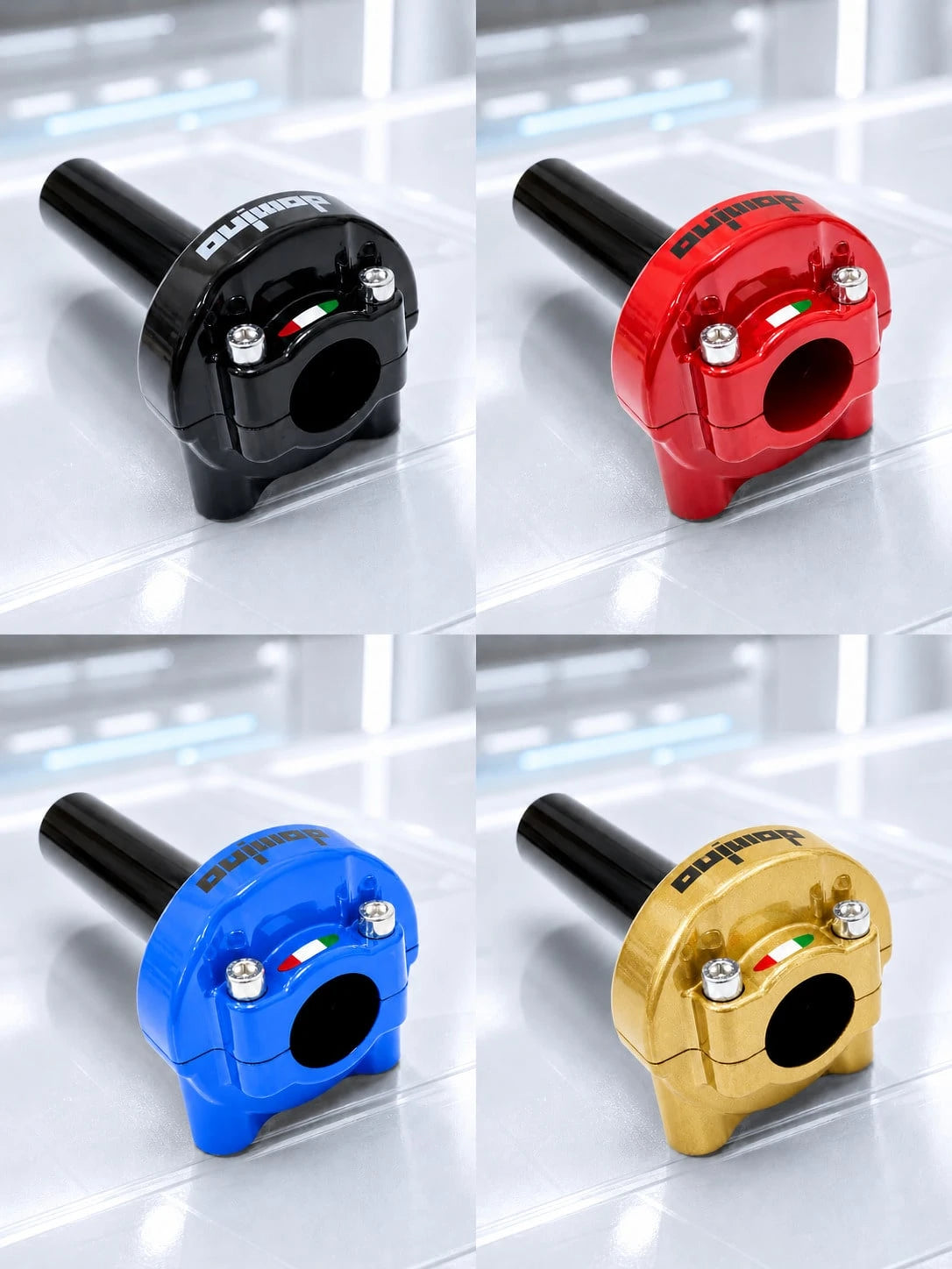 Motorcycle Throttle Grip, CNC Aluminum Alloy Quick Action Twist Throttle Assembly, Universal Accelerator Handle Replacement Part, High Performance Motorcycle Accessory, Suitable For Dirt Bike, Pit Bik