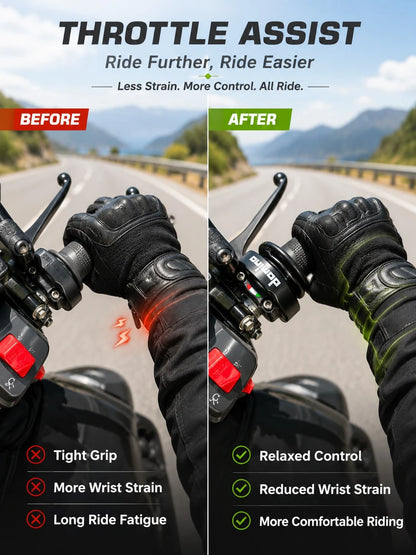 Motorcycle Throttle Grip, CNC Aluminum Alloy Quick Action Twist Throttle Assembly, Universal Accelerator Handle Replacement Part, High Performance Motorcycle Accessory, Suitable For Dirt Bike, Pit Bik