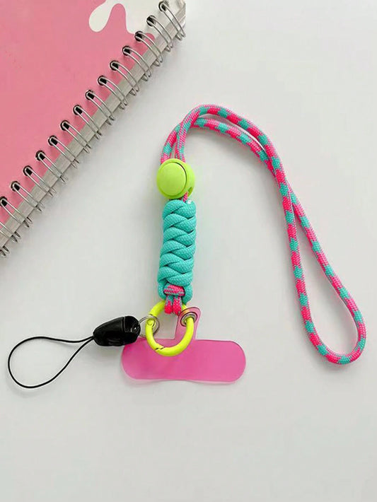 Multicolor Phone Lanyard Wrist Strap, Adjustable, Anti-Lost, Sturdy, Keychain, USB Holder Gifts For Mother, Family, Friends, Birthday, Holiday Phone Charm, Phone Chain