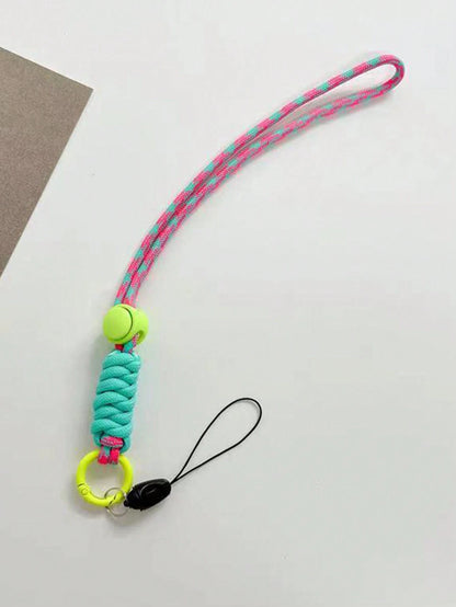 Multicolor Phone Lanyard Wrist Strap, Adjustable, Anti-Lost, Sturdy, Keychain, USB Holder Gifts For Mother, Family, Friends, Birthday, Holiday Phone Charm, Phone Chain