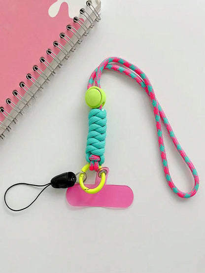 Multicolor Phone Lanyard Wrist Strap, Adjustable, Anti-Lost, Sturdy, Keychain, USB Holder Gifts For Mother, Family, Friends, Birthday, Holiday Phone Charm, Phone Chain