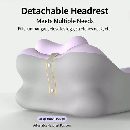 Multifunctional Memory Foam Lumbar Support Pillow, Ergonomic Design, Provides Added Support, Suitable For Different Postures And Scenarios, Meets Various Needs. Ideal For People Who Sit For Long Perio