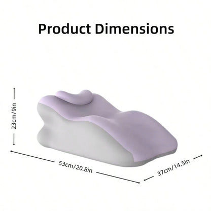 Multifunctional Memory Foam Lumbar Support Pillow, Ergonomic Design, Provides Added Support, Suitable For Different Postures And Scenarios, Meets Various Needs. Ideal For People Who Sit For Long Perio