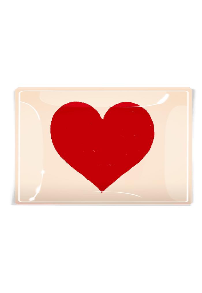 My Heart Is Full Decoupage Glass Tray - Ben's Garden