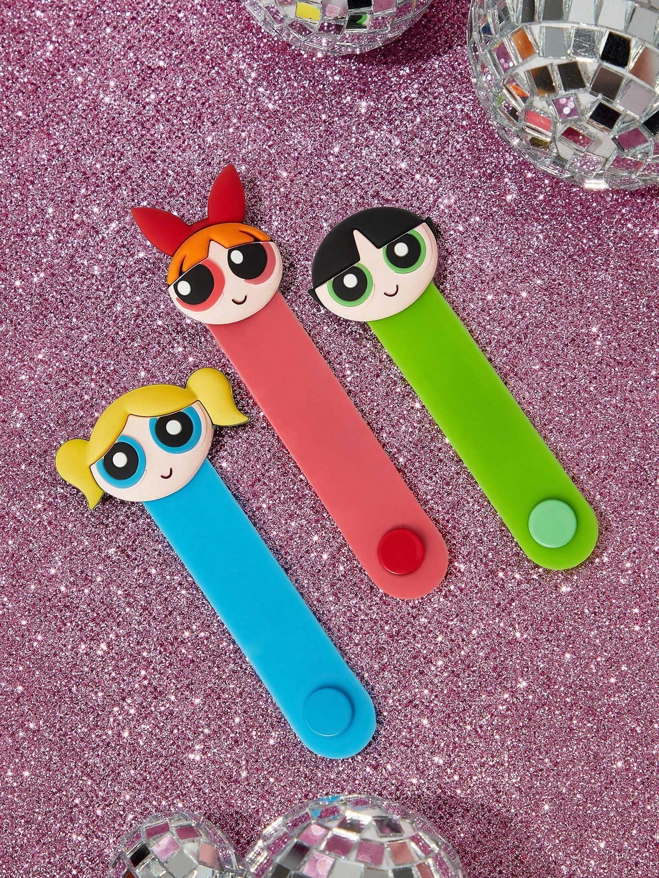 My Little Pony X 1pc/ 4 Pcs Cartoon Data Cable Storage Clip Travel Earphone Charging Cable Organizing Clip Home Multi-Functional Cute Winding Cable Organizer, Suitable For Various Cable Storage