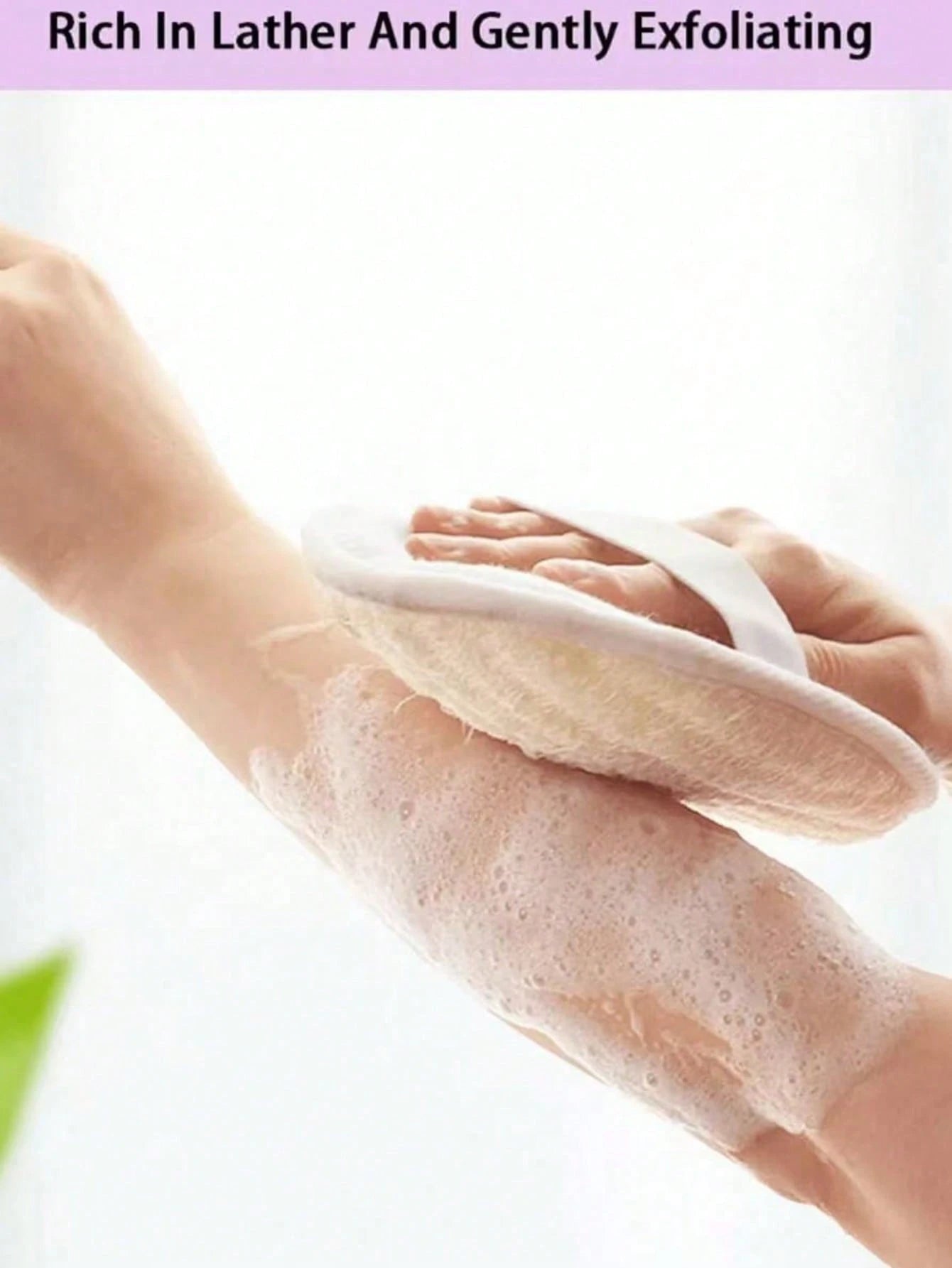 Natural Loofah Exfoliating Sponge- Body And Kitchen Cleaning Sponge For Sensitive Skin, Bath Sponge, Unisex Reusable Loofah, Natural Plant Fiber, No Chemicals (Soak In Water For 2 Minutes After Recei