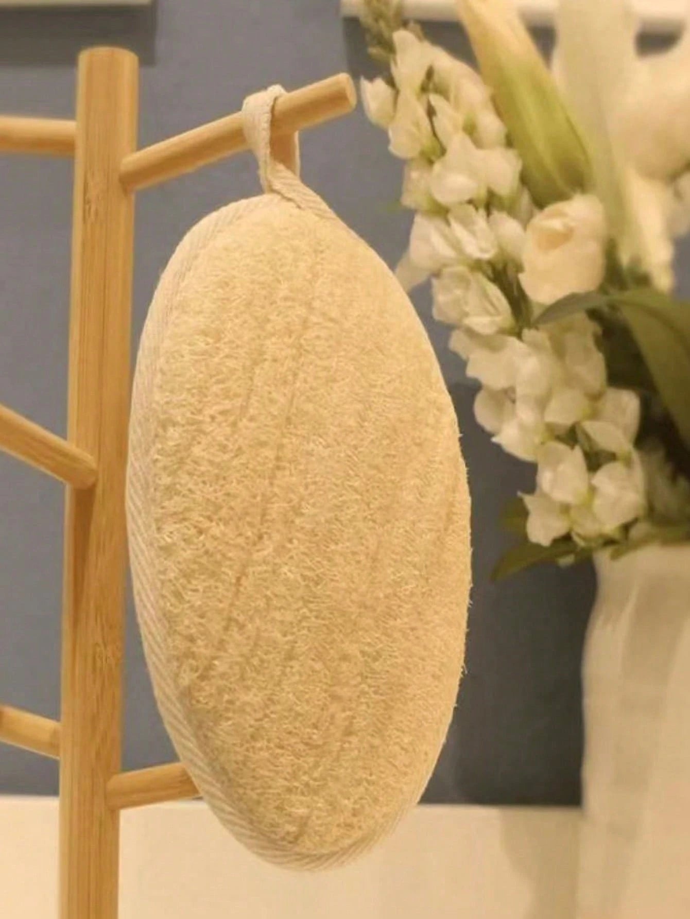 Natural Loofah Exfoliating Sponge- Body And Kitchen Cleaning Sponge For Sensitive Skin, Bath Sponge, Unisex Reusable Loofah, Natural Plant Fiber, No Chemicals (Soak In Water For 2 Minutes After Recei
