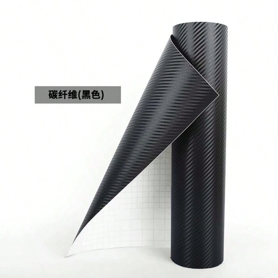 New 3D Anti-Scratch Waterproof Anti-UV Car Door Sill Protector Sticker, Nano Carbon Fiber DIY Adhesive, Car Side Mirror Protection Tape, Car Body Bumper Anti-Scratch Sticker