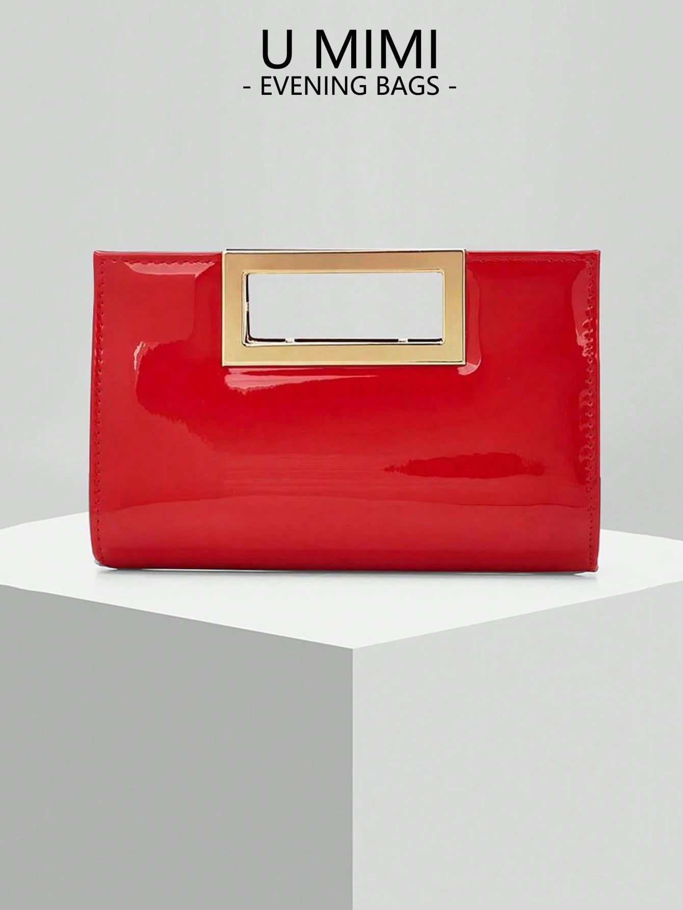 New Glossy Banquet Bag, Evening Bag, Clutch Bag With Chain, Formal Dress Bag, Suitable For Weddings, Conferences, Banquets, Parties, Balls. Best Gift For Women