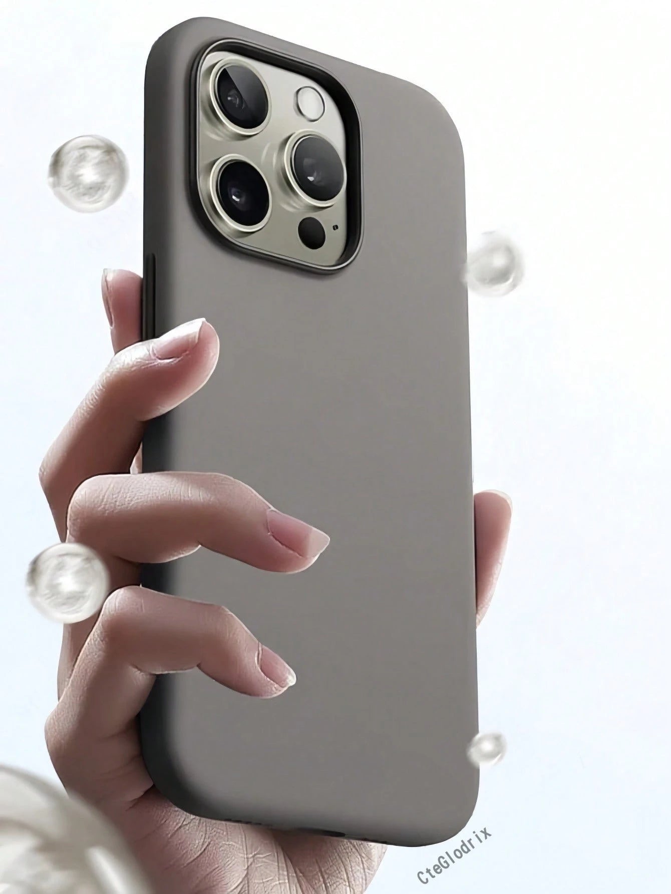 New Luxury Shockproof Soft Beige Friendly Phone Case, Compatible With IPhone 17 16 15 Pro 14 Plus 13 12 11 17 Pro Max Air XR XS Max X/XS 7/8 Plus 7/8, Anti-Drop Smooth Protective Cover, Durable Design