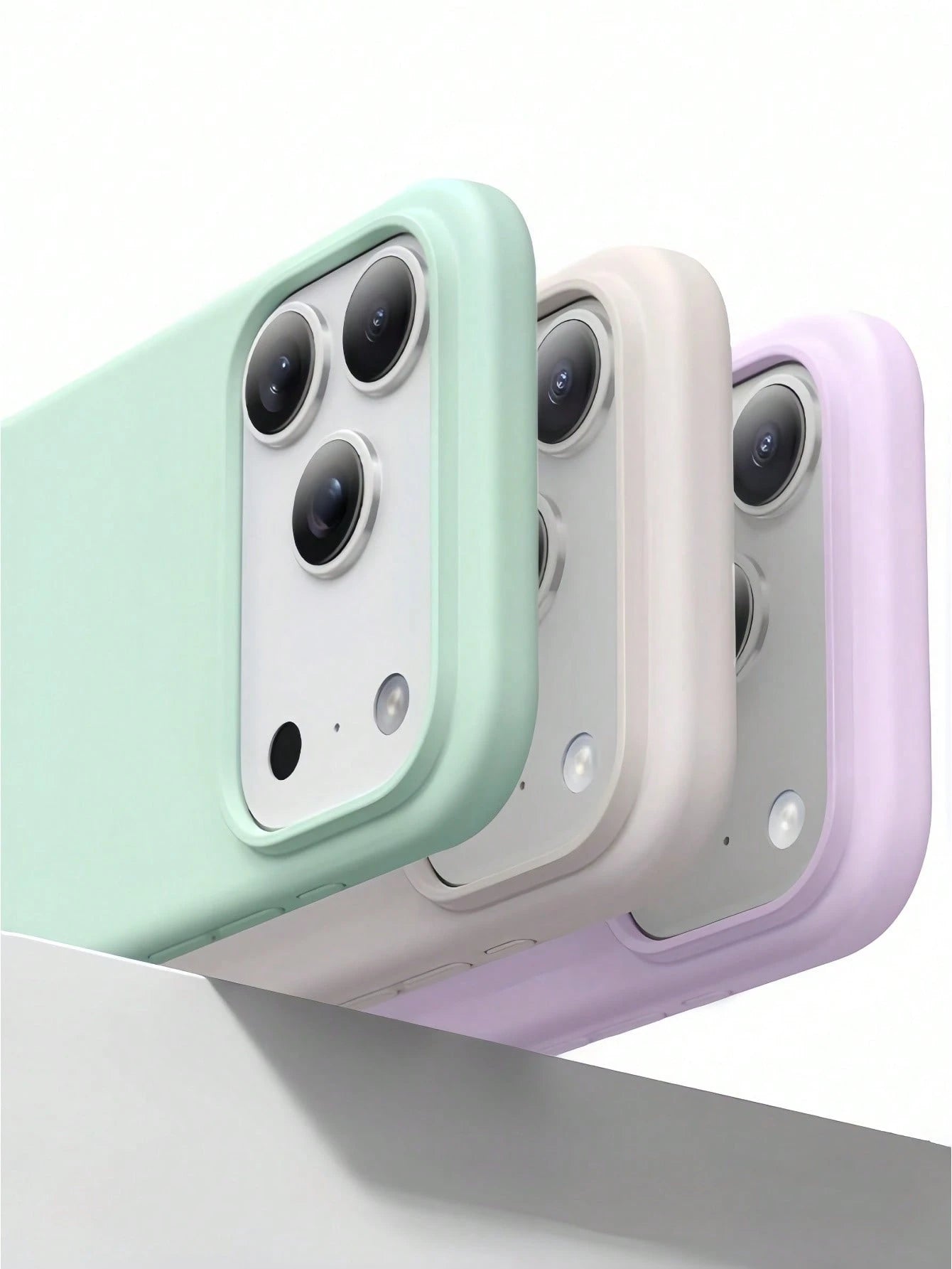 New Luxury Shockproof Soft Beige Friendly Phone Case, Compatible With IPhone 17 16 15 Pro 14 Plus 13 12 11 17 Pro Max Air XR XS Max X/XS 7/8 Plus 7/8, Anti-Drop Smooth Protective Cover, Durable Design