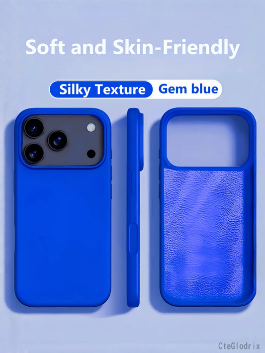 New Luxury Soft & Shock-Resistant Phone Case Suitable For IPhone 17 16 15 Pro 14 Plus 13 12 11 17 Pro Max Air XR XS Max X/XS 7/8 Plus 7/8, Fashionable Design, Skin-Friendly Material