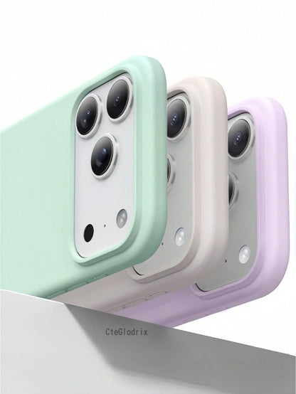 New Luxury Soft & Shock-Resistant Phone Case Suitable For IPhone 17 16 15 Pro 14 Plus 13 12 11 17 Pro Max Air XR XS Max X/XS 7/8 Plus 7/8, Fashionable Design, Skin-Friendly Material