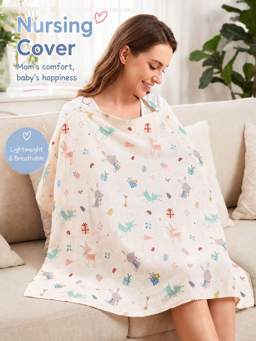 New Upgraded 2nd Generation Nursing Cover, Breastfeeding Apron, Nursing Cover-Up, Baby Feeding, Anti-Exposure Essential, Outdoor Nursing Clothing, Multi-Functional Mom Nursing Bib, Newborn Infant Nurs
